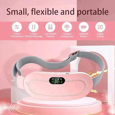 PORTABLE CRAMP MASSAGE HEATING BELT