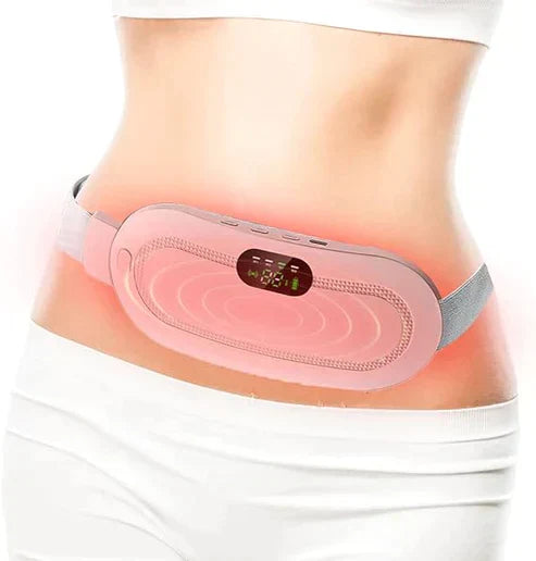 PORTABLE CRAMP MASSAGE HEATING BELT