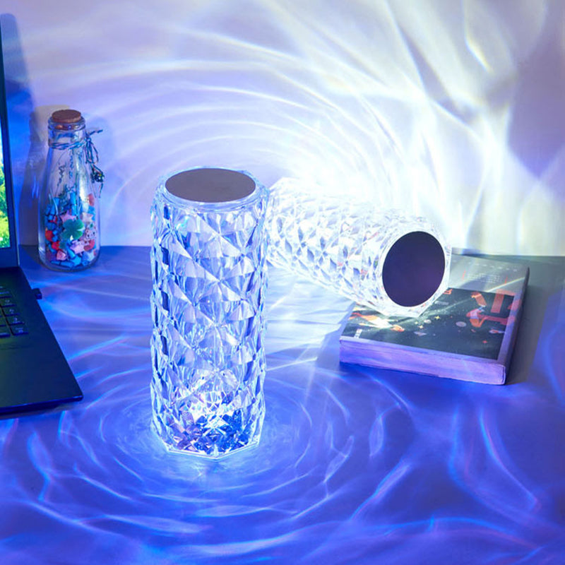 Illuminating LED Crystal Table Lamp