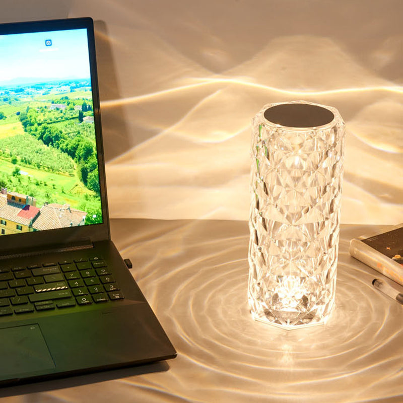 Illuminating LED Crystal Table Lamp