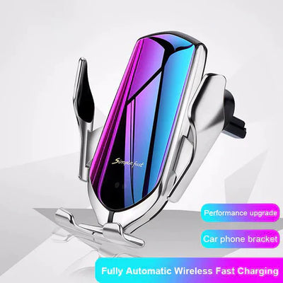 Effortless Auto-Clamping Wireless Car Charger